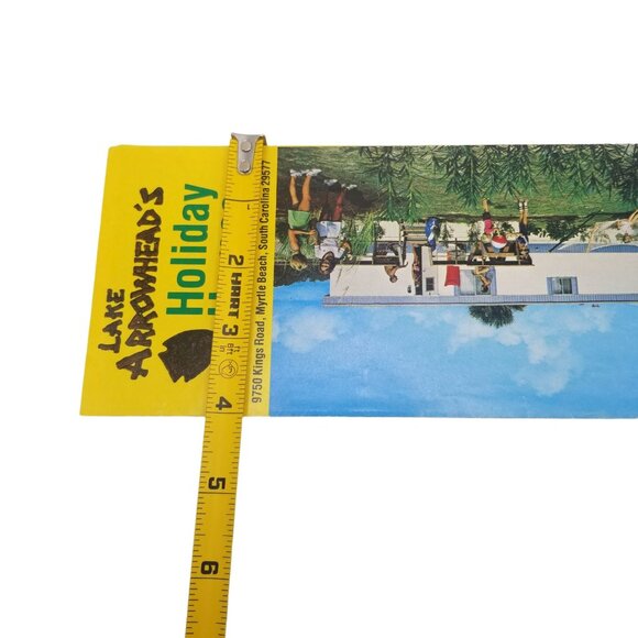 Vintage Brochure Lake Arrowhead Holiday Homes Myrtle Beach  Ephemera Mobile Home - Picture 6 of 6